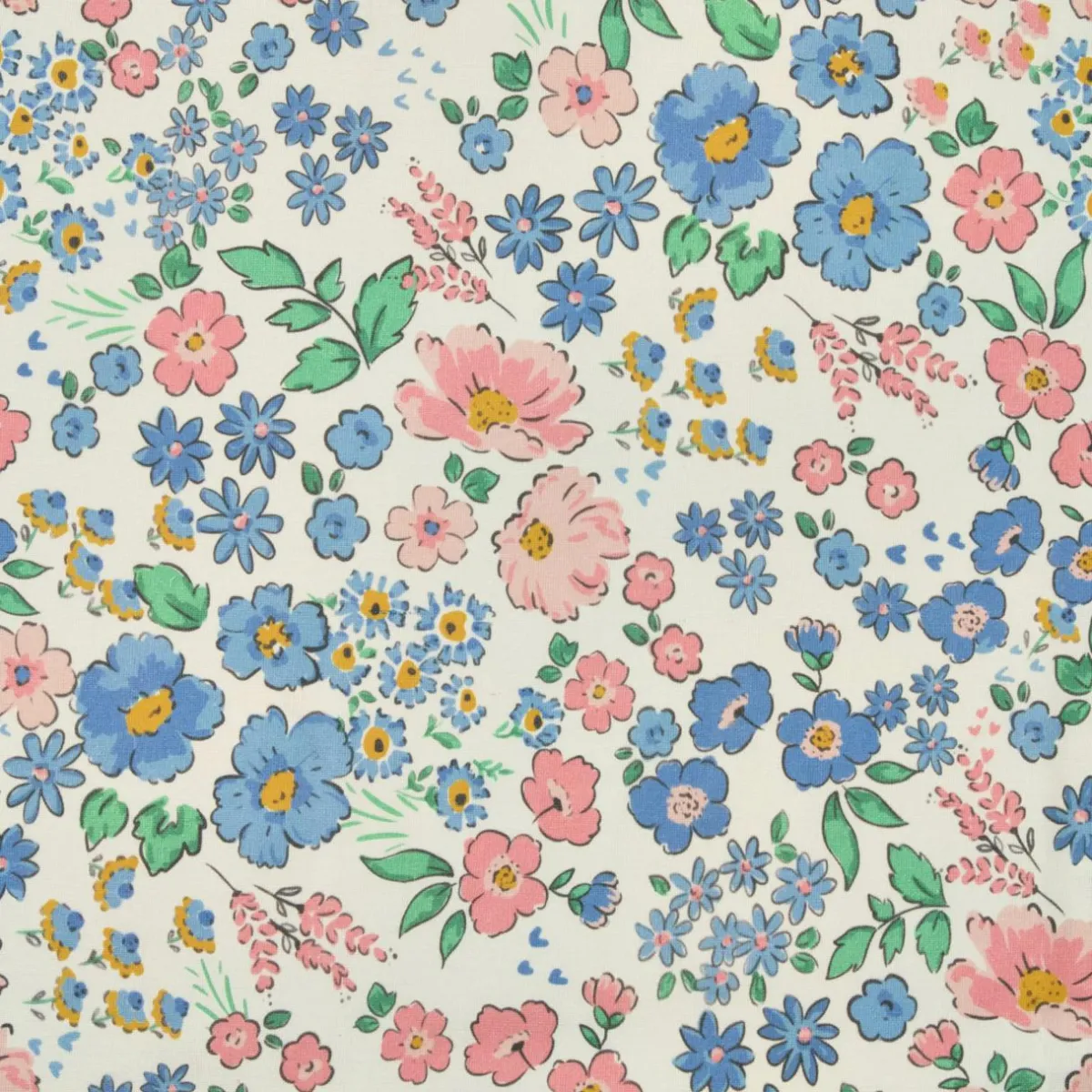 EMINZA Nappe rectangulaire coton enduit (150 x 250 cm) Corolle Multicolore Online