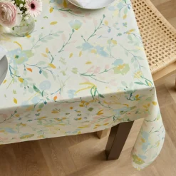 EMINZA Nappe rectangulaire coton enduit (150 x 250 cm) Ornella Multicolore Clearance