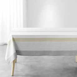 douceur d'intu017drieur Nappe rectangulaire coton tissé (140 x 240 cm) Iliade he Blanc Outlet