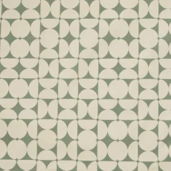 EMINZA Nappe rectangulaire coton enduit (150 x 350 cm) Sofia e Vert Online