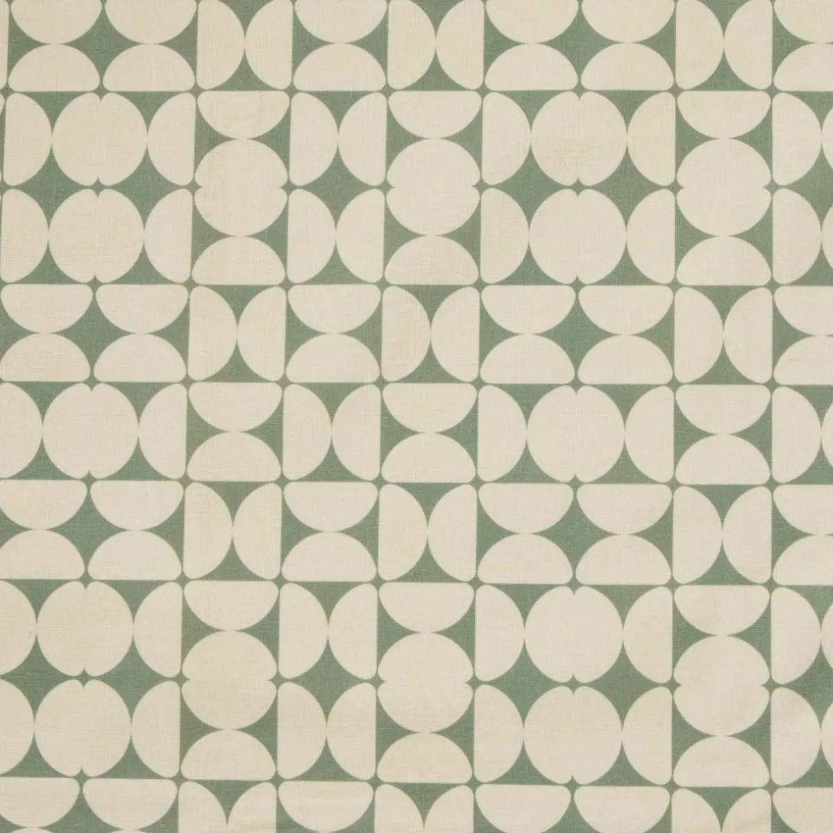 EMINZA Nappe rectangulaire coton enduit (150 x 350 cm) Sofia e Vert Online