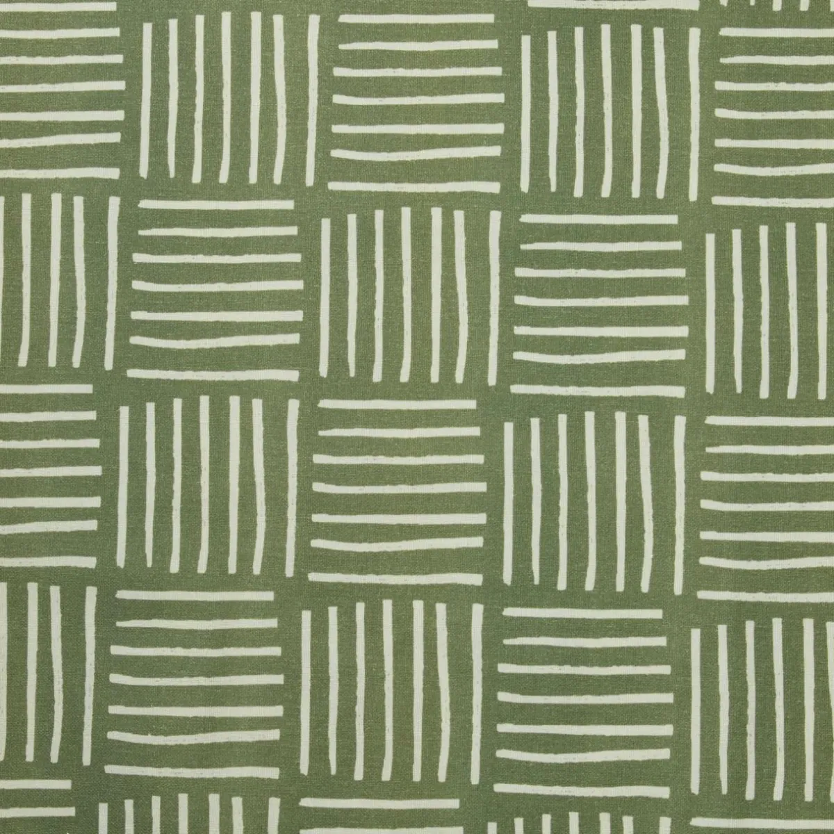 EMINZA Nappe rectangulaire coton enduit (150 x 350 cm) Paolo e Vert New