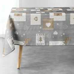 DOUCEUR D'INTERIEUR Nappe rectangulaire (L300 cm) Augustin e Gris Best