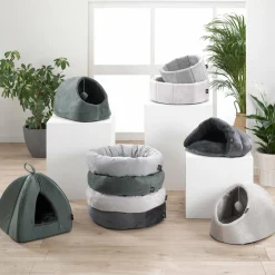LOVE STORY Niche d'intérieur avec jouet pour chat Sweet Cat L35 cm Anthracite Sale