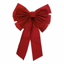 Feeric Lights & Christmas Noeud Géant (H60 cm) Rouge