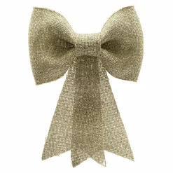 KAEMINGK Nœud pailleté (H14 cm) Royal Or Sale