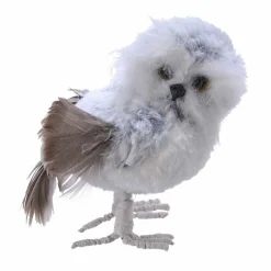 KAEMINGK Oiseau à suspendre (H10 cm) Hibou Gris Online