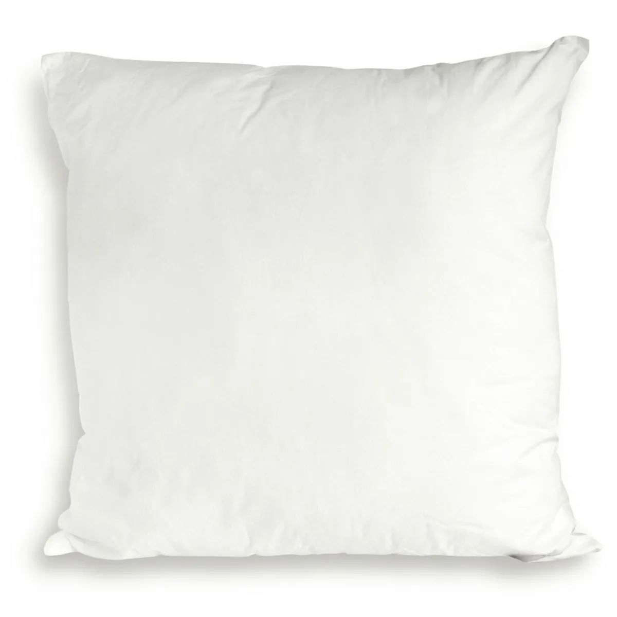 BLEU CALIN Oreiller carré ferme (60 x 60 cm) Alaska Blanc New