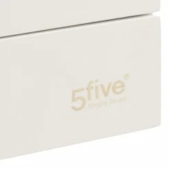 5 Five Simply Smart Organisateur de maquillage 4 compartiments Natureo Blanc