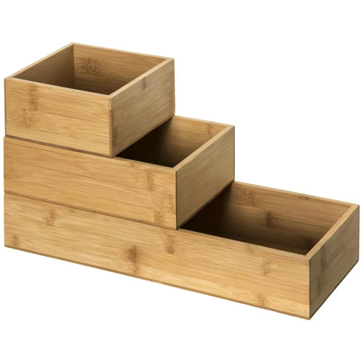 ATMOSPHERA Organisateur de maquillage Tidysmart Bambou Hot