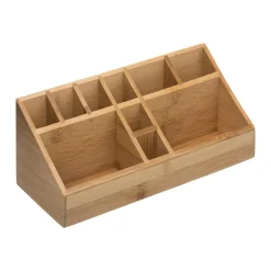 INSTANT D'O Organisateur de maquillage Compartiment Bambou Naturel Outlet