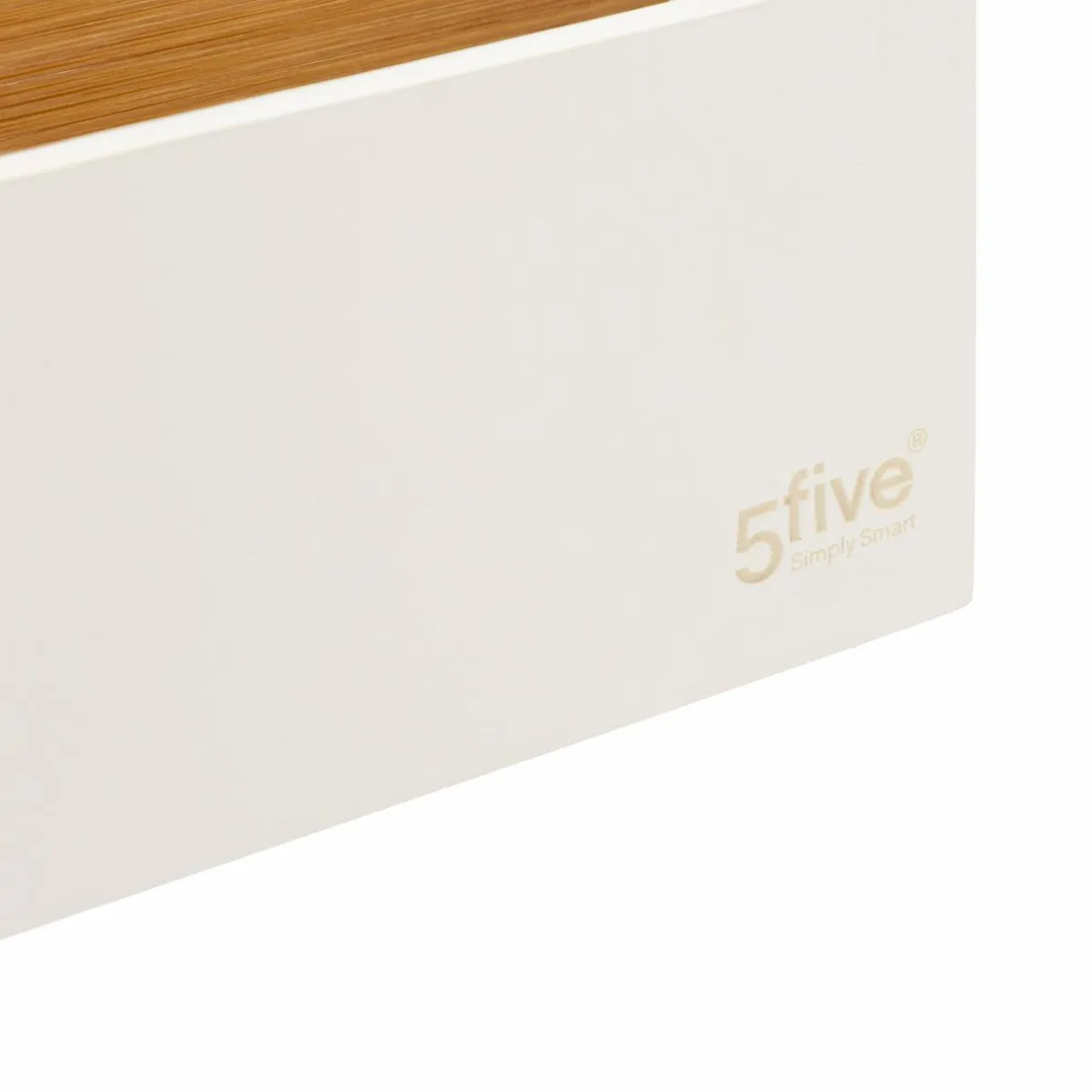 5 Five Simply Smart Organisateur de maquillage 5 compartiments Natureo Blanc Outlet