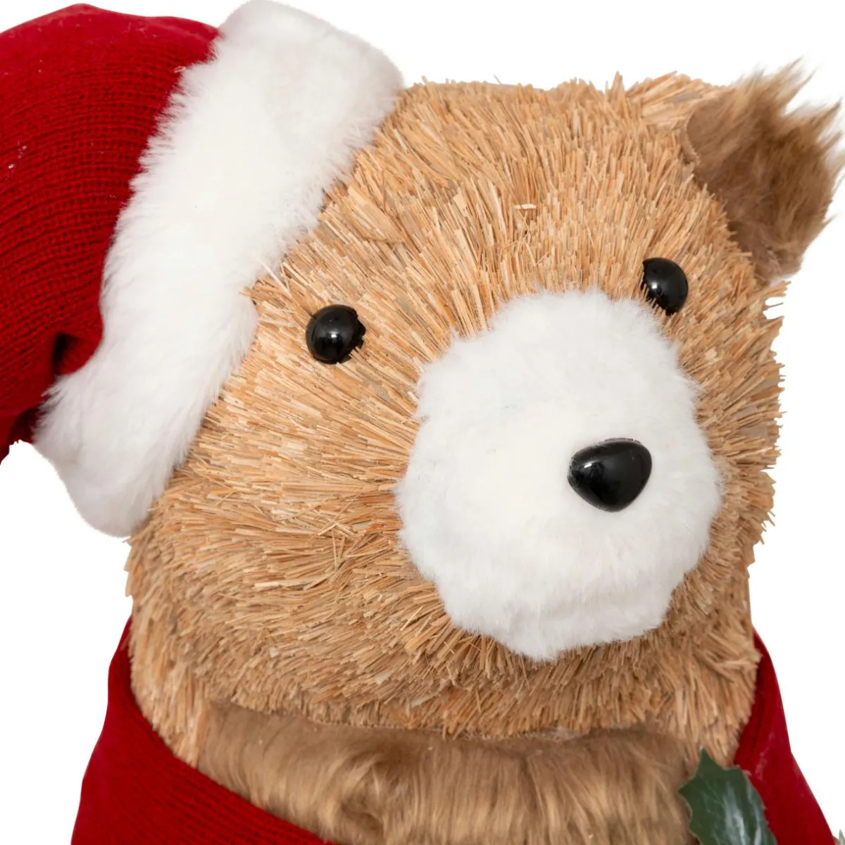 JJA Ours décoratif en bois (H73 cm) Gulliver curieux Marron clair Hot