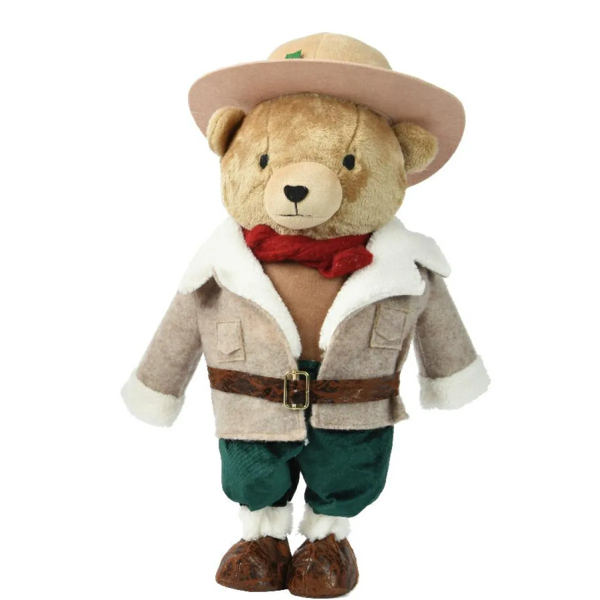 KAEMINGK Ours de Noël décoratif (H60 cm) Misha d'Alaska Beige Outlet