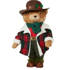KAEMINGK Ours de Noël décoratif (H60 cm) Noha du Canada Vert Sale