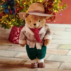 KAEMINGK Ours de Noël décoratif (H45 cm) Misha d'Alaska Beige Sale