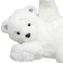 Feeric Lights & Christmas Ours polaire déco (H21 cm) Roulade joyeuse Blanc New
