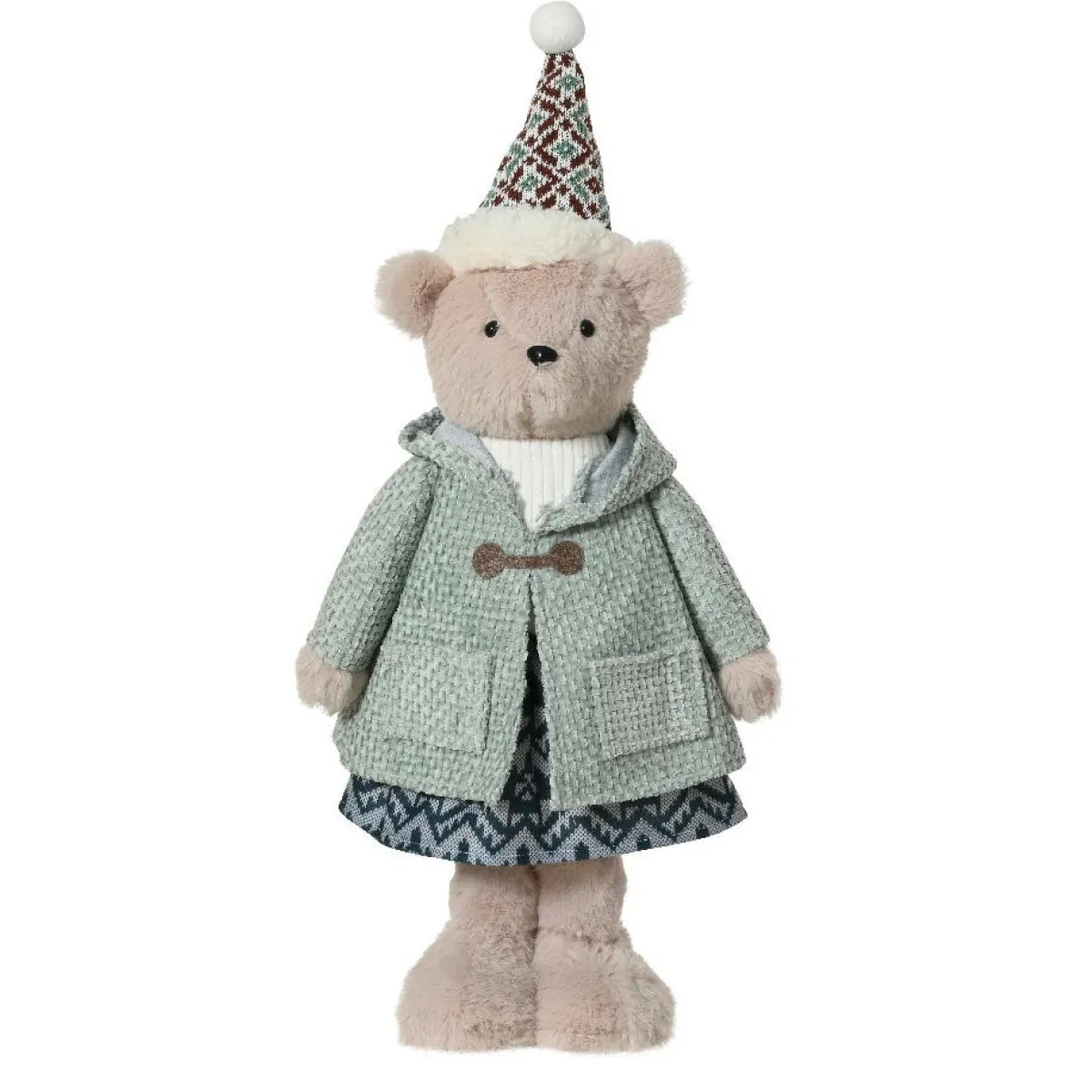 KAEMINGK Oursonne des neiges (H53 cm) Gabrielle et vert clair Beige Clearance