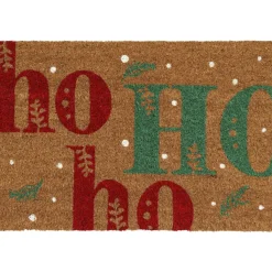 LUANCE Paillasson de Noël coco (40 x 60 cm) Ho Ho Multicolore Best