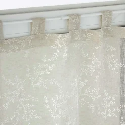 DOUCEUR D'INTERIEUR Paire de voilages à passants (60 x 120 cm) Karla Taupe Sale