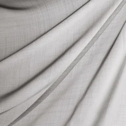 LINDER Paire de voilages (60 x 140 cm) Etamine givrée Gris clair Clearance