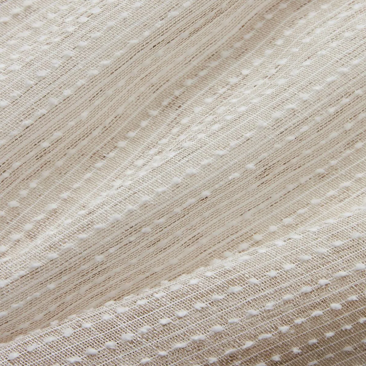 EMINZA Paire de voilages passe-tringle (70 x 200 cm) Arthur Beige Clearance