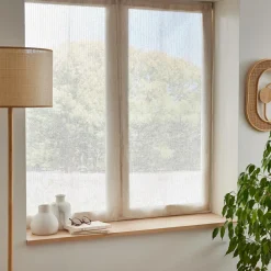 EMINZA Paire de voilages passe-tringle (60 x 90 cm) Arthur Beige Outlet