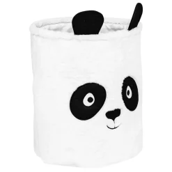 Atmosphera cru017dateur d'intu017drieur for kids Panier à jouets enfant (35x 40 cm) Panda Blanc Online