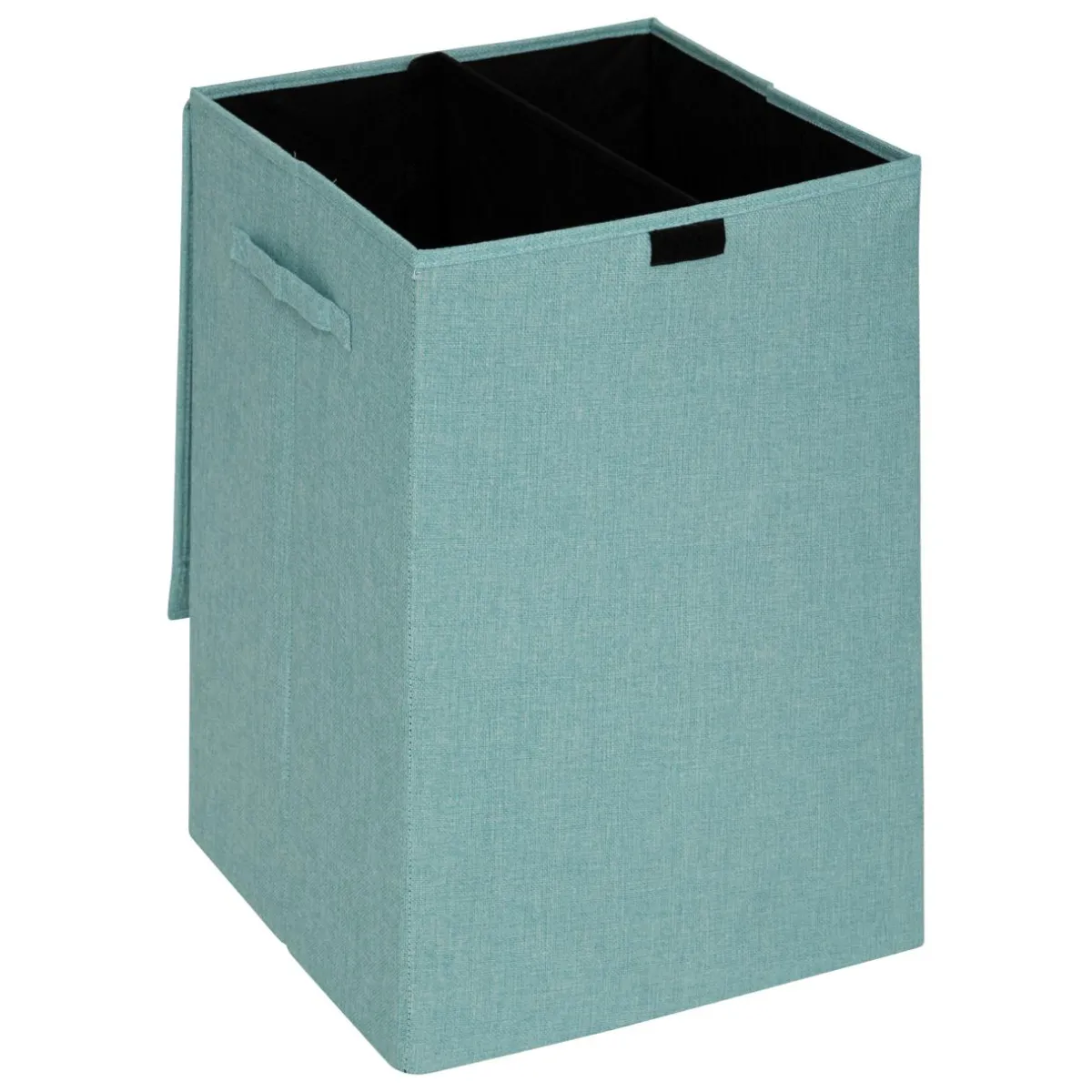 5 Five Simply Smart Panier à linge avec séparateur (H60 cm) Colors Bleu arctique Discount