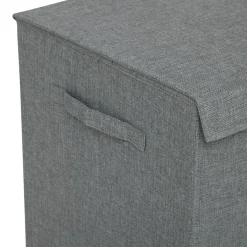 5 Five Simply Smart Panier à linge avec séparateur (H60 cm) Colors béton Gris Sale