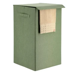 TENDANCE Panier à linge pliable (H60 cm) TissuFlex Vert Online