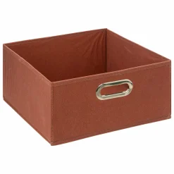5 Five Simply Smart Panier de rangement ( 31 x 15 cm) Helena Terre de Sienne Rouge brun Best