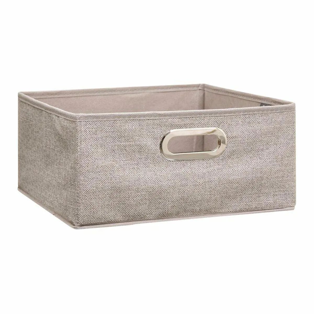 ATMOSPHERA Panier de rangement (31 x 15 cm) Helena Beige chiné Clearance