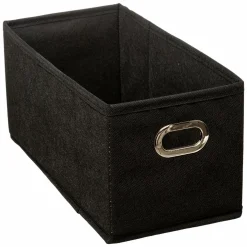 5 Five Simply Smart Panier de rangement (15 x 31 cm) Helena Noir New
