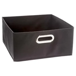 ATMOSPHERA Panier de rangement (31 x 15 cm) Helena Gris Anthracite