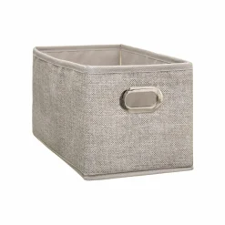 ATMOSPHERA Panier de rangement (15 x 31 cm) Helena Beige chiné Outlet