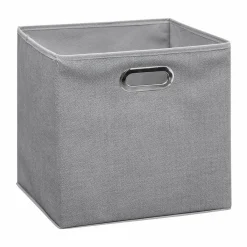 ATMOSPHERA Panier de rangement (31 x 31 cm) Helena Gris clair Discount