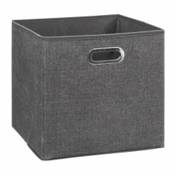 ATMOSPHERA Panier de rangement (31 x 31 cm) Helena Gris Outlet