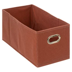5 Five Simply Smart Panier de rangement (15 x 31 cm) Helena Terre de Sienne Rouge brun Clearance