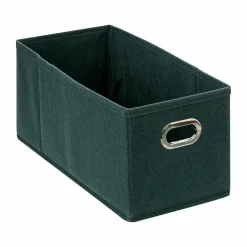 5 Five Simply Smart Panier de rangement (15 x 31 cm) Helena Bleu pétrole Outlet