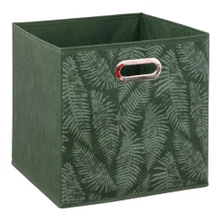 ATMOSPHERA Panier de rangement (31 x 31 x 31 cm) Herbier Vert Discount