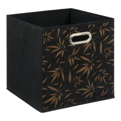 ATMOSPHERA Panier de rangement (31 x 31 x 31 cm) Casual Noir Discount