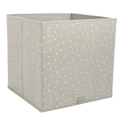 ATMOSPHERA Panier de rangement Etoiles Gris Discount