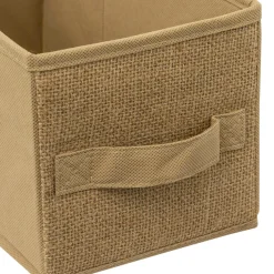 ATMOSPHERA Panier de rangement jute (15 x 31 x 15 cm) Naro Beige New