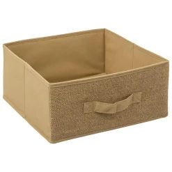 ATMOSPHERA Panier de rangement jute (31 x 31 x 15 cm) Naro Beige New