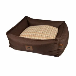 LOVE STORY Panier rectangle pour chat et chien Héritage L55 cm Noisette New