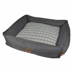 LOVE STORY Panier rectangle pour chat et chien Héritage L75 cm Gris Best
