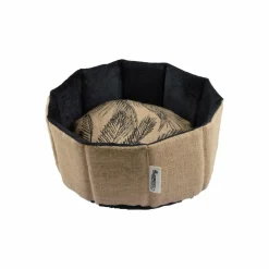 LOVE STORY Panier rond pour chat et chien Bahia D50 cm Noir Sale