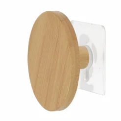TENDANCE Patère adhésive (D8,5 cm) easy Chic Naturel Outlet