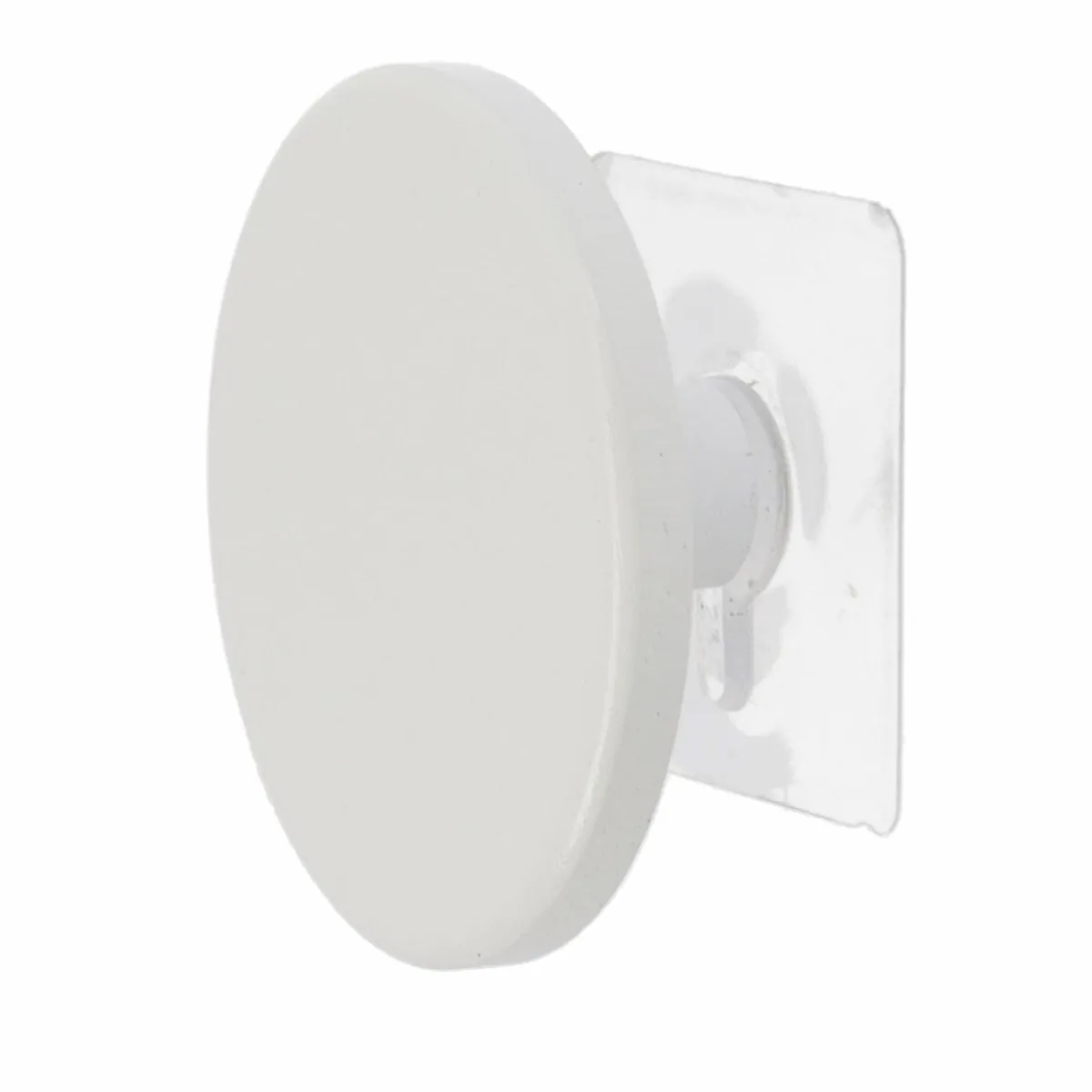 TENDANCE Patère adhésive (D8,5 cm) Easy Chic Blanc Clearance